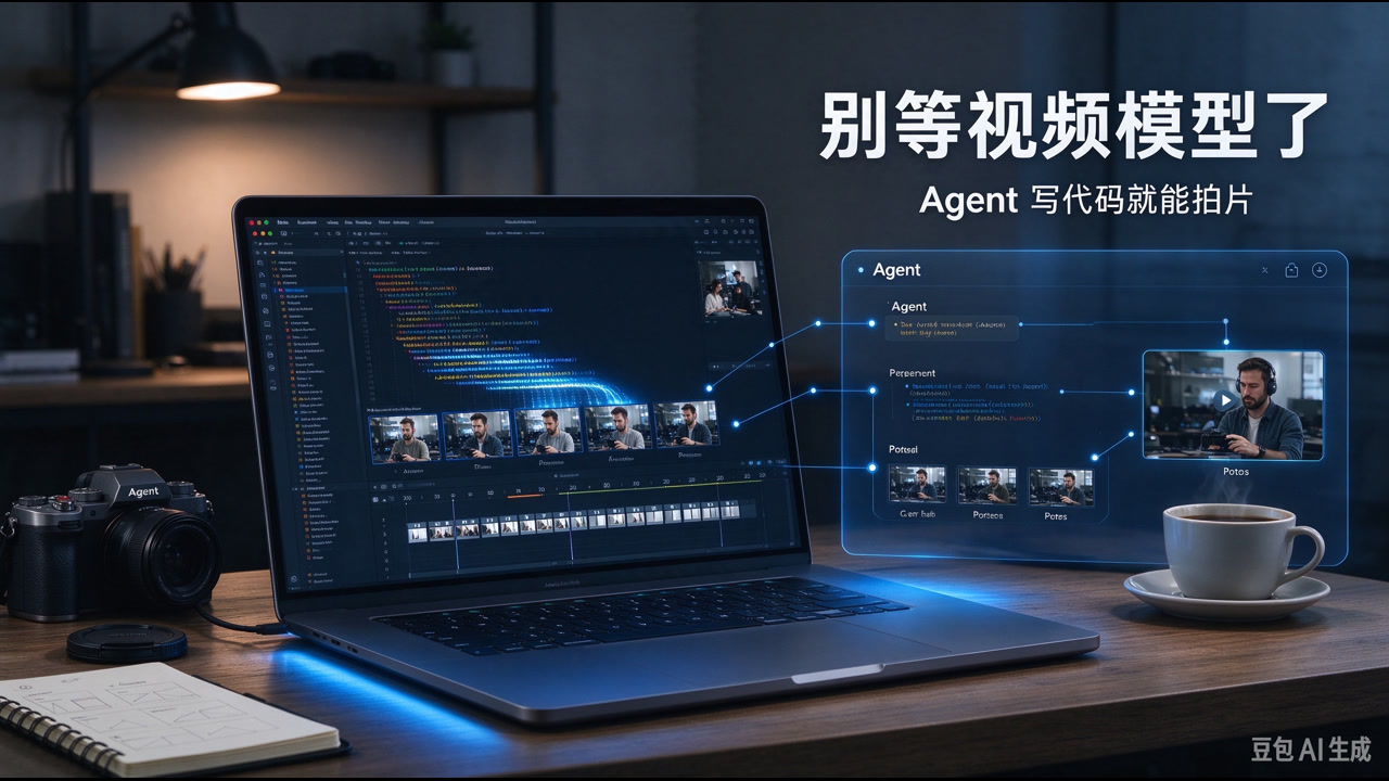 别等视频生成模型了：Agent 写 HTML 就能出片——HyperFrames / paint-mv / OpenFilm 怎么玩