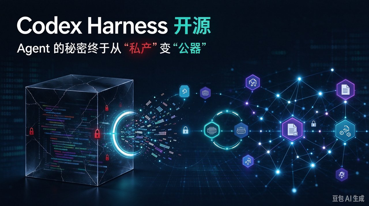 Codex Harness 开源：Agent 的秘密终于从“私产”变“公器”