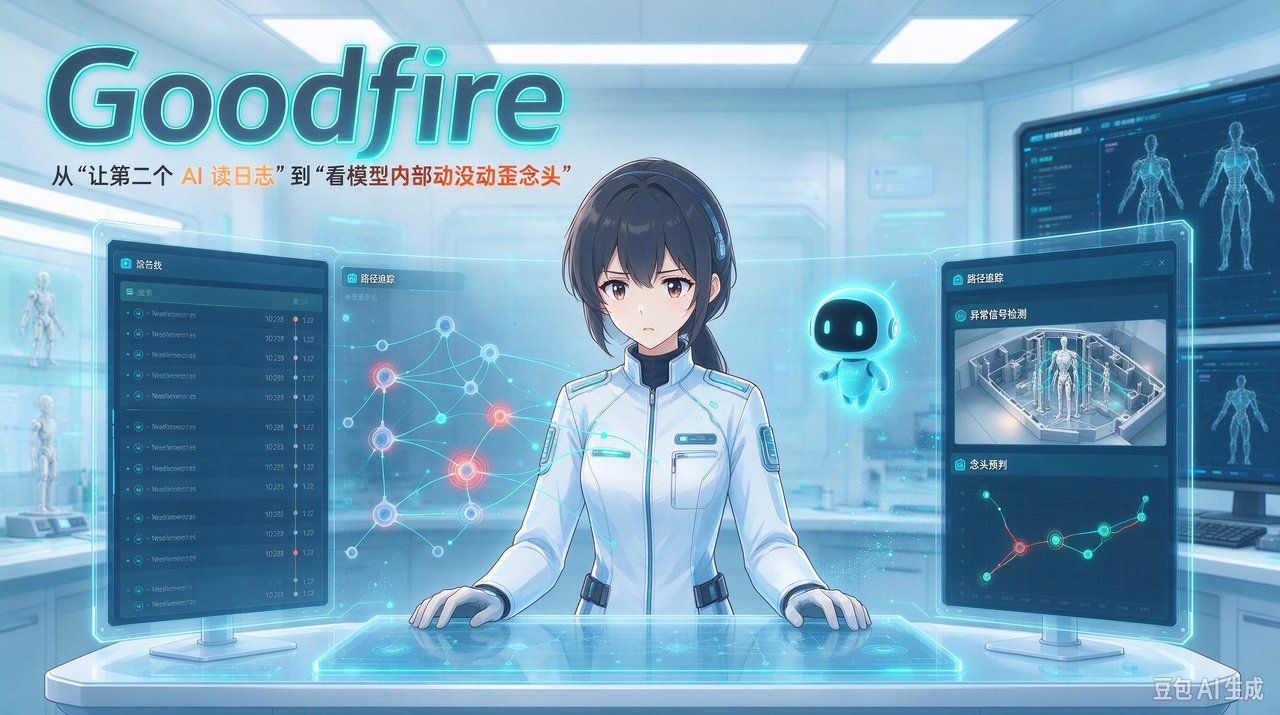 Goodfire：从“让第二个 AI 读日志”到“看模型内部动没动歪念头”