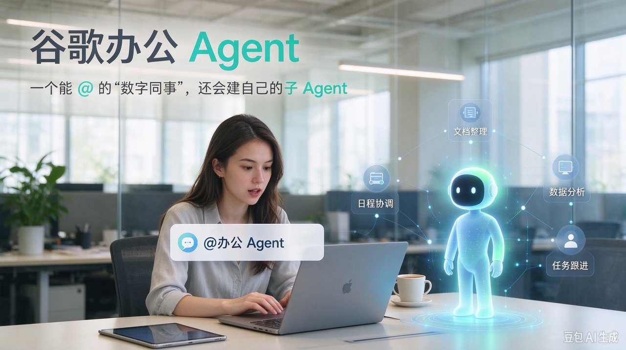 谷歌办公 Agent:一个能 @ 的“数字同事”,还会建自己的子 Agent