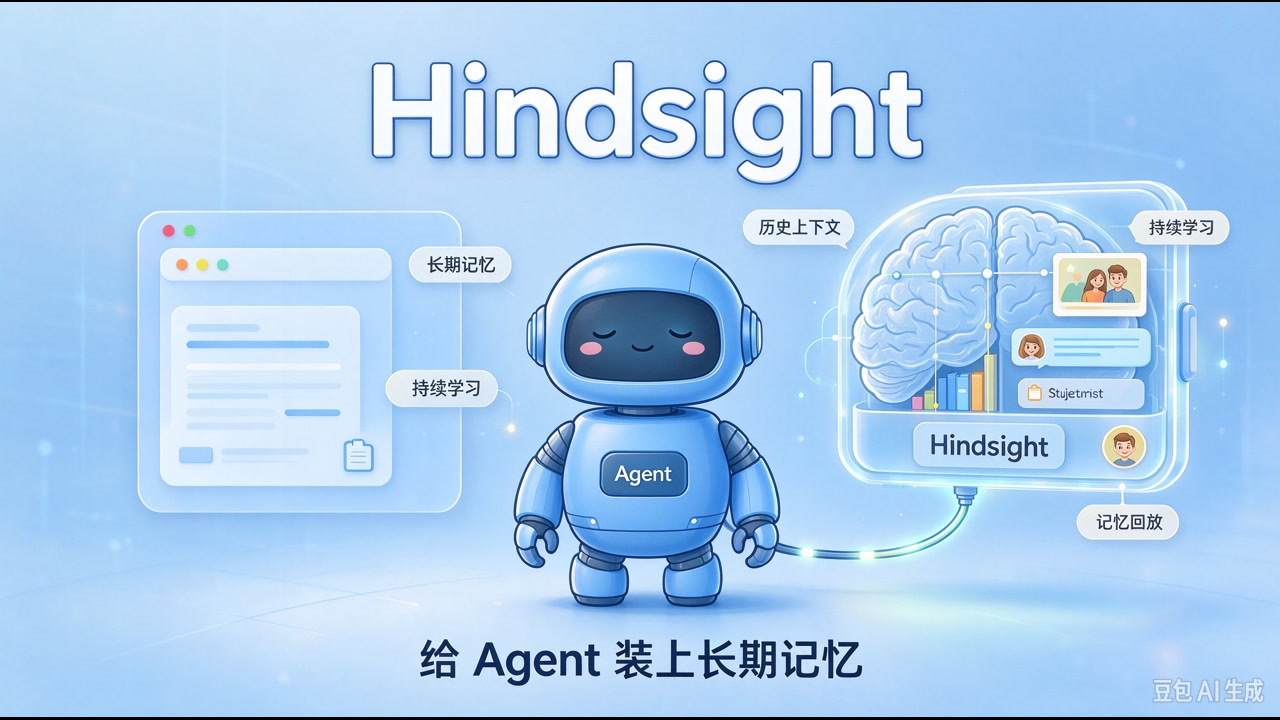 Hindsight:让 Agent 学会“记得你”——LongMemEval 第一的记忆系统,Docker 一条命令就能跑