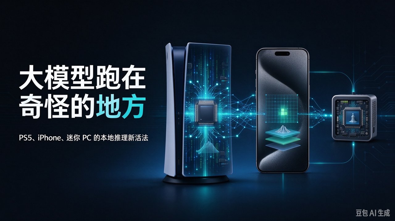 大模型跑在奇怪的地方：PS5、iPhone、迷你 PC 的本地推理新活法
