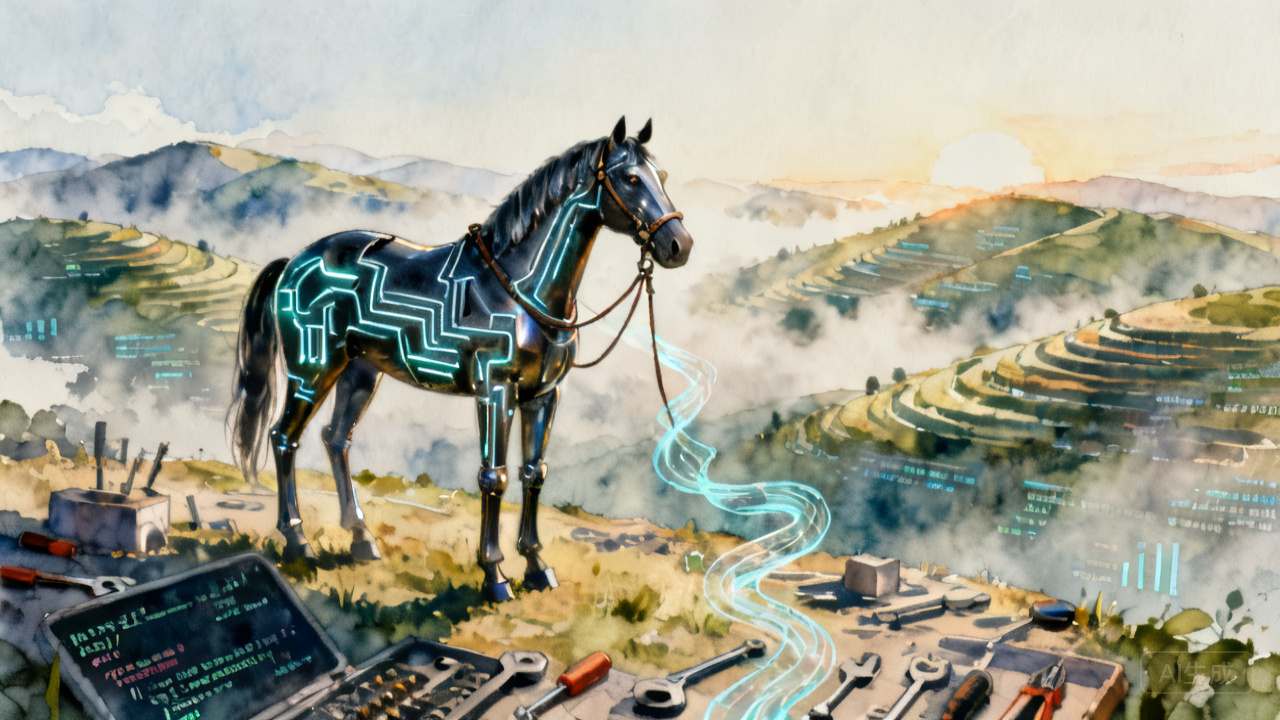 NeoHorse:把「会用工具的经验」炼进模型权重,国产 RSI 的单轮工程验证