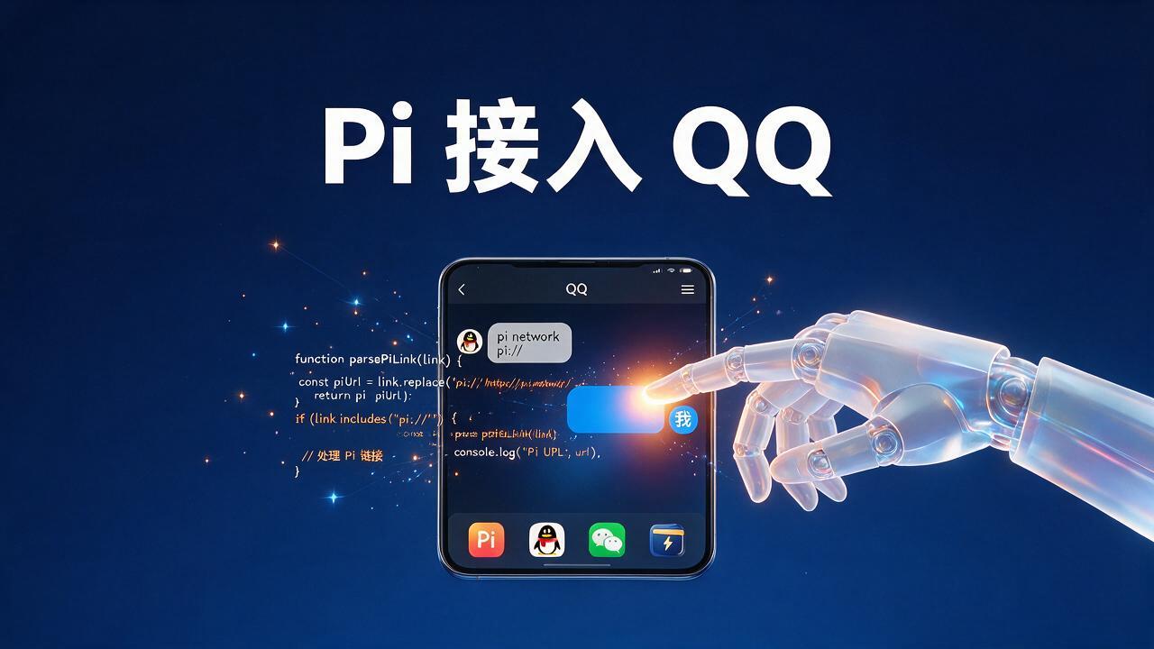 给 Pi 开通 QQ 机器人:零依赖 Node 桥,让 Pi 随叫随到