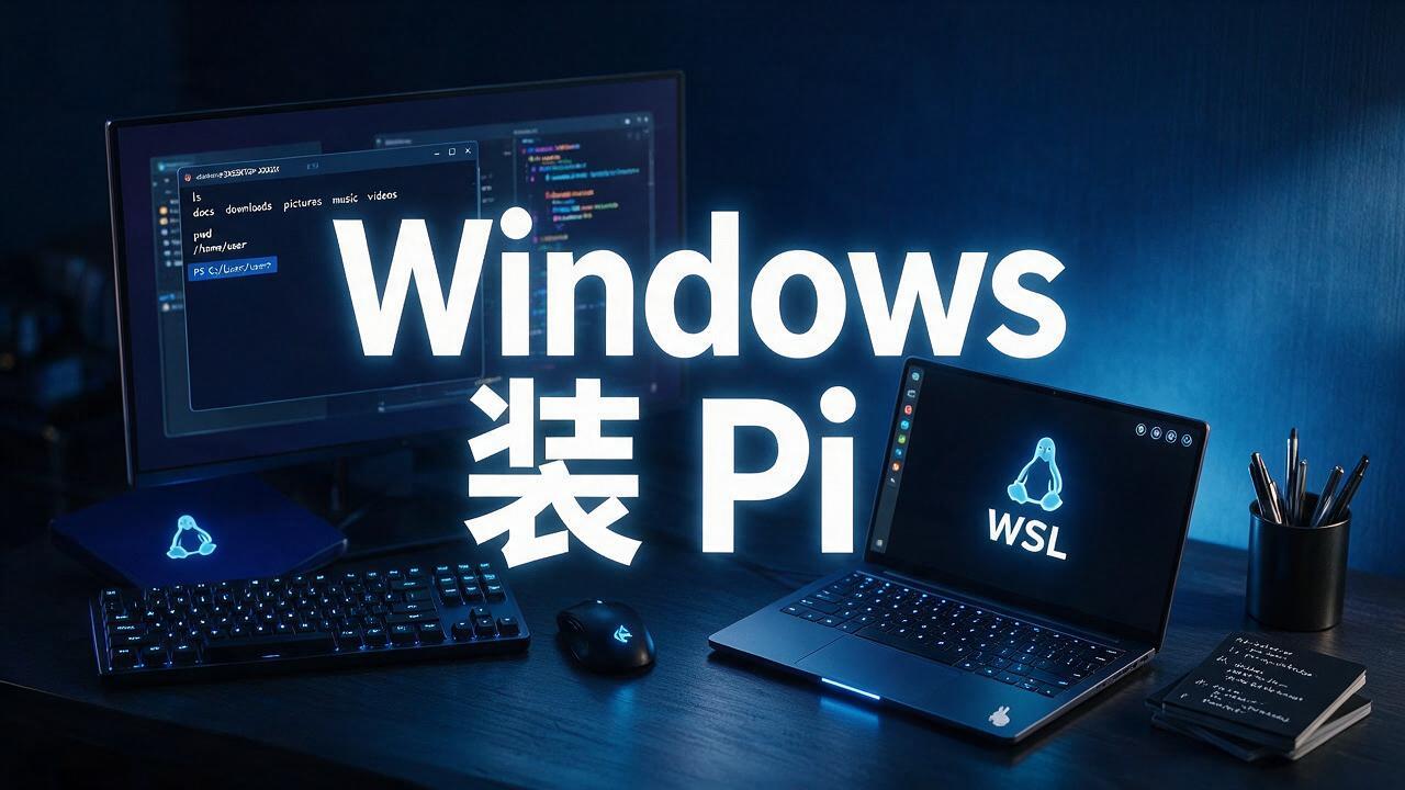 Windows 电脑部署 Pi Agent:WSL2 + Node + D 盘工作区全流程