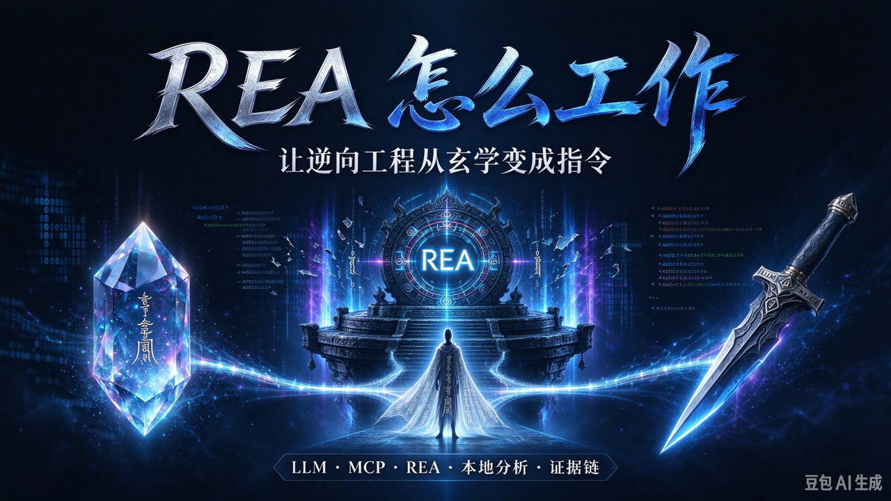 一句话让 AI 扒开任何软件:REA 把逆向工程从玄学变成指令